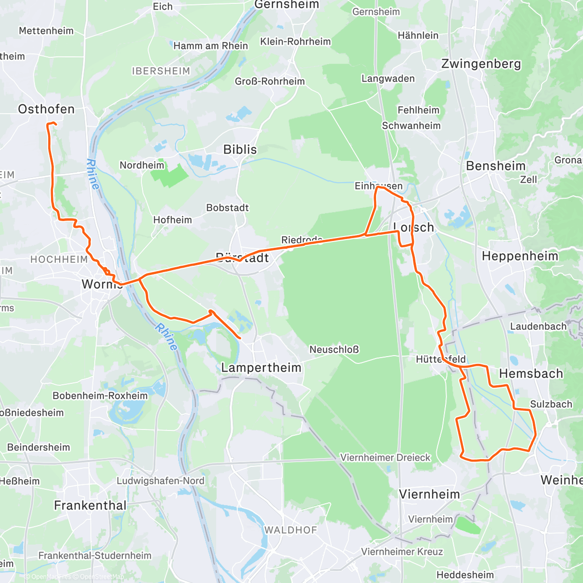 Map of the activity, Läuft wieder!