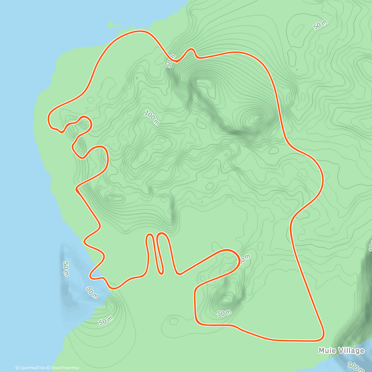 Map of the activity, Zwift - LT Stim on Flat Route in Watopia