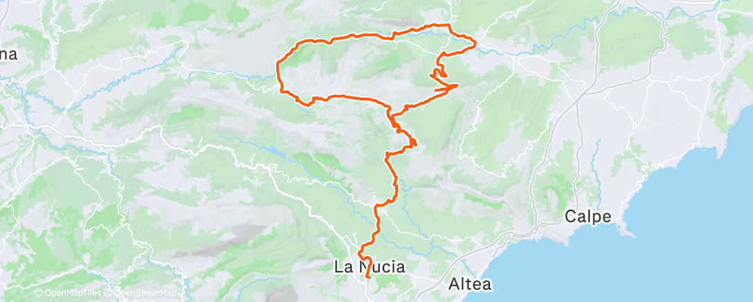 「Lunch Ride」活動的地圖