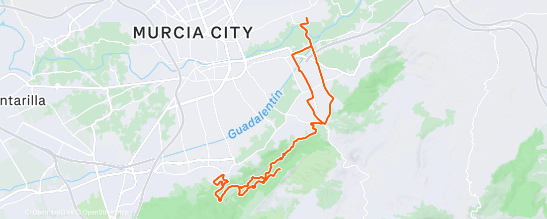 Map of the activity, Easy Cresta-climbs with Elan