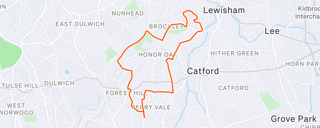 Карта физической активности (3 hills)