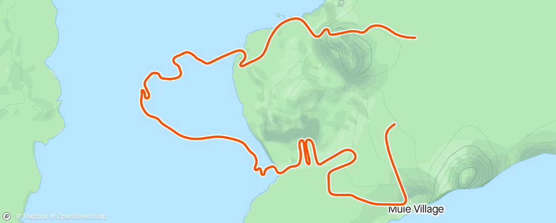 Map of the activity, Warmup