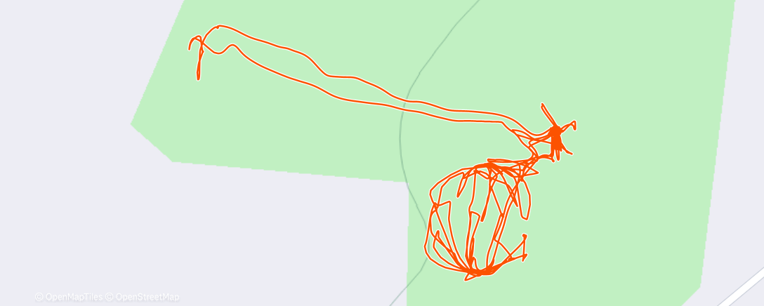 Mapa de la actividad, Lunch Walk