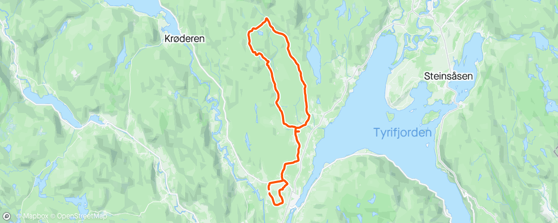 Map of the activity, Strøkne forhold på Holeiarunden 👌