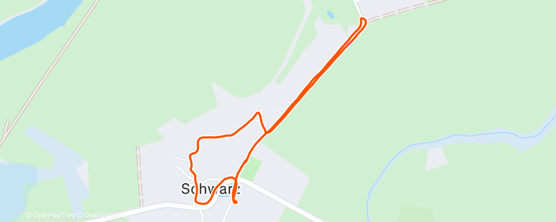 Карта физической активности (Spaziergang am Morgen)