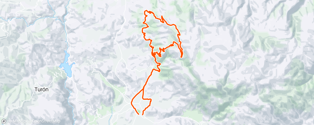 Map of the activity, RECON UCI LA INDOMABLE ALMERIA