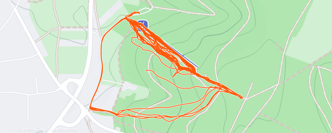 Map of the activity, beerenfelden