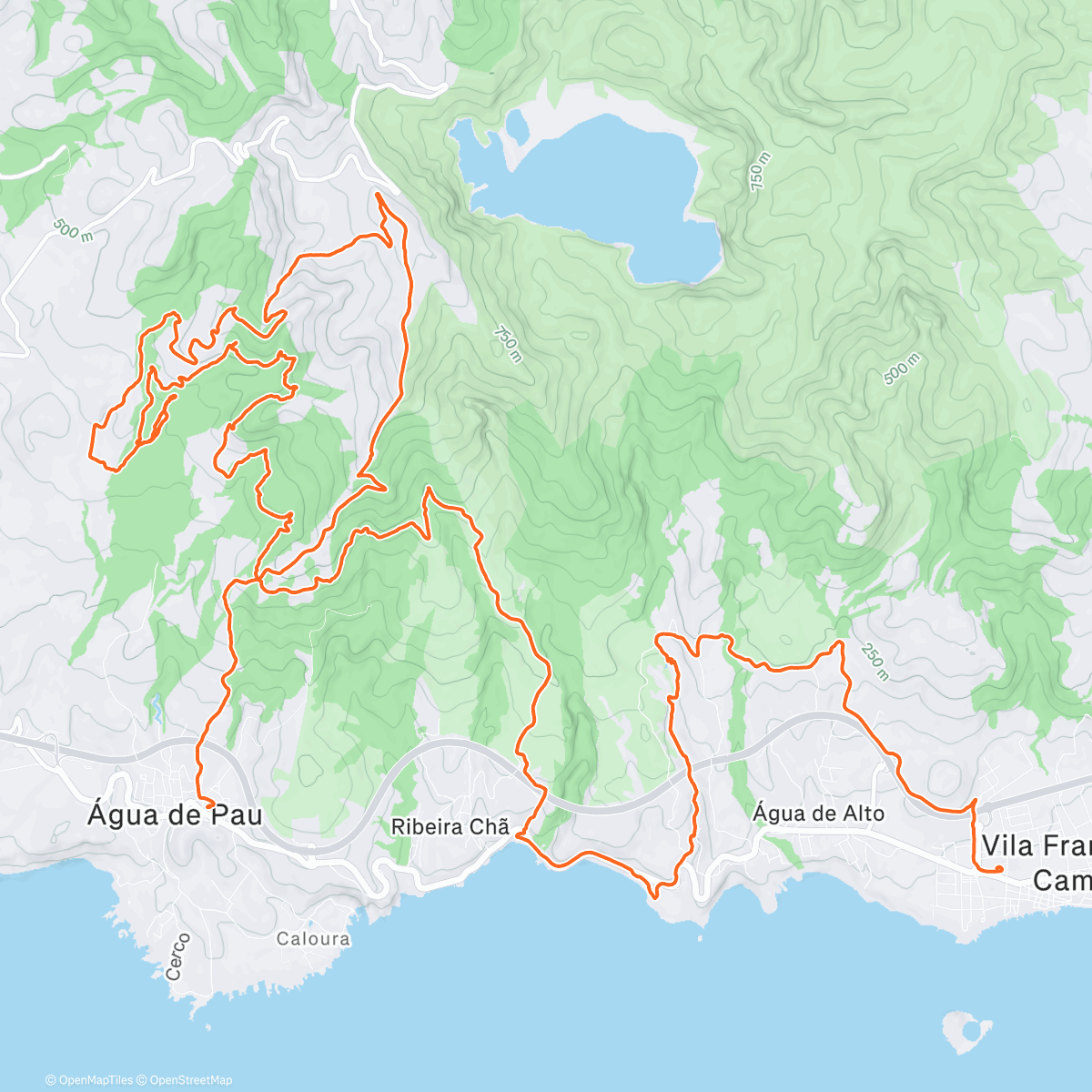 Map of the activity, EPICX 30