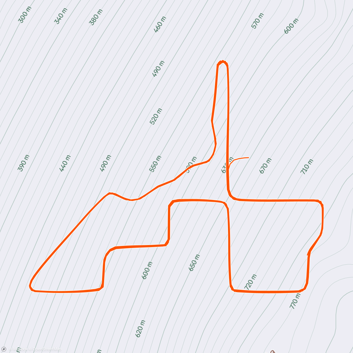Map of the activity, Zwift - Race: EMU Japan Short Race - nog wat hardheid kweken