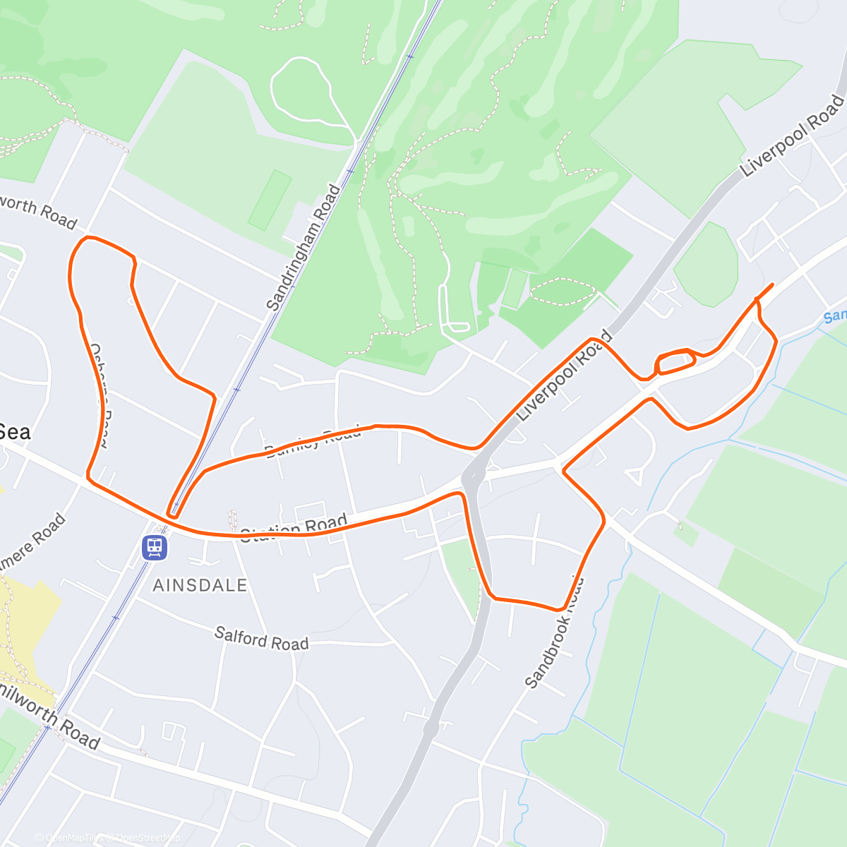 Map of the activity, Morning Run 🏃‍♀️ Day 16.