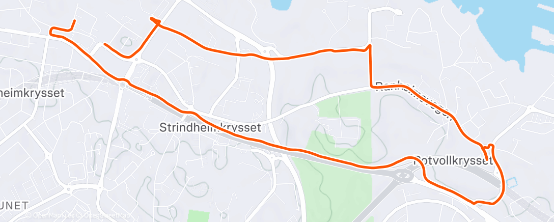 Map of the activity, Rolig med vogn