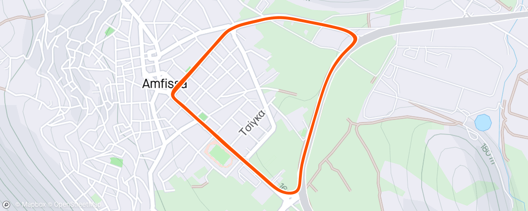 Map of the activity, Σπύρος Ντόκος circuit P4