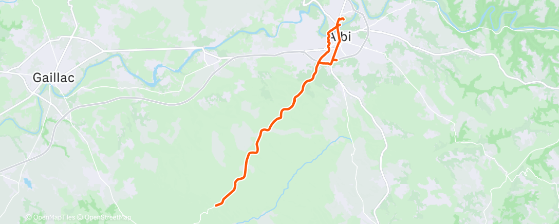 Карта физической активности (Lasgraisses)