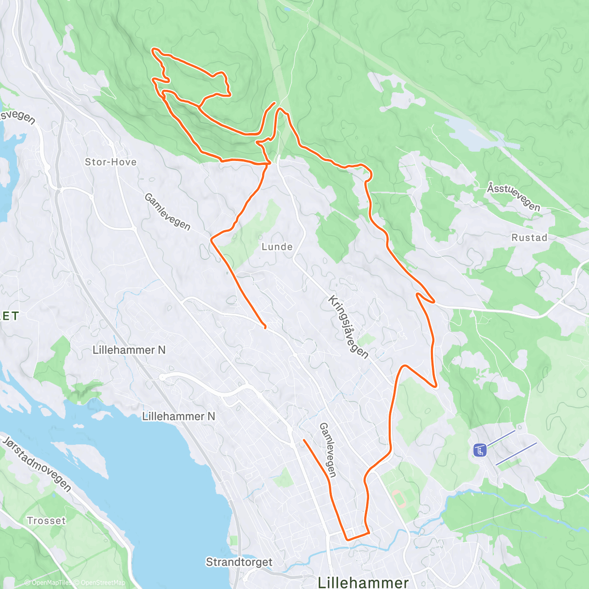 Map of the activity, 🏔️ He is so happy