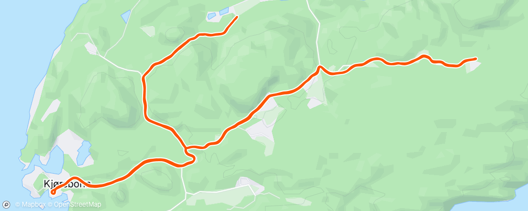 Map of the activity, LNCK 7.5km z2