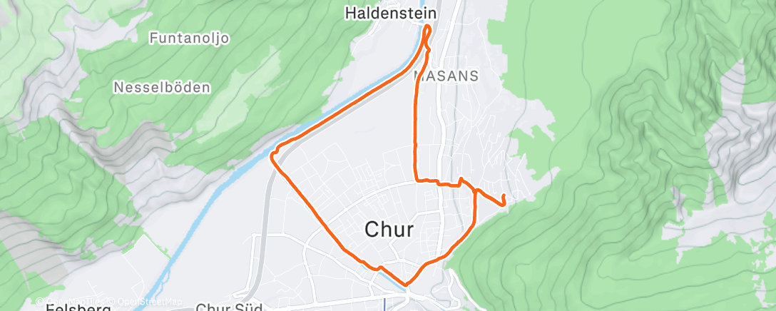 Карта физической активности (Ochtendloop)