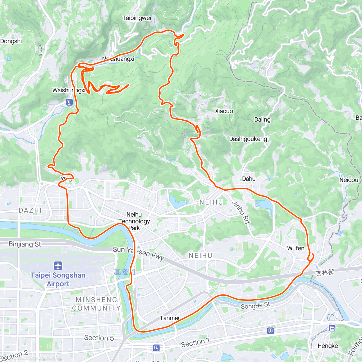 Map of the activity, 劍中碧
