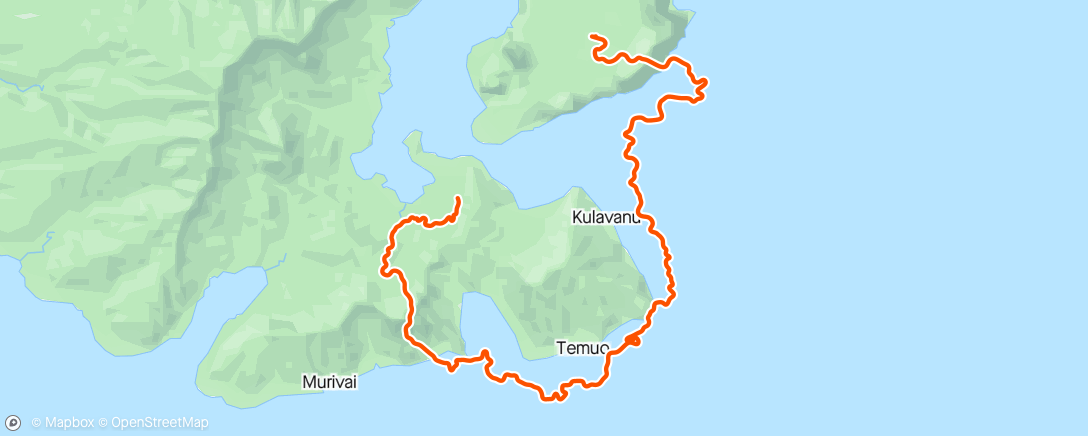 Map of the activity, Zwift - 40000 miles on the Blue!