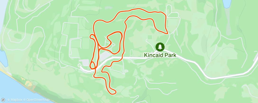 Map of the activity, First time testing classic skis 🤯