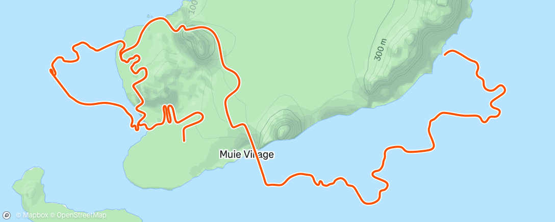 Map of the activity, Zwift - Pacer Group Ride: Triple Flat Loops in Watopia with Coco