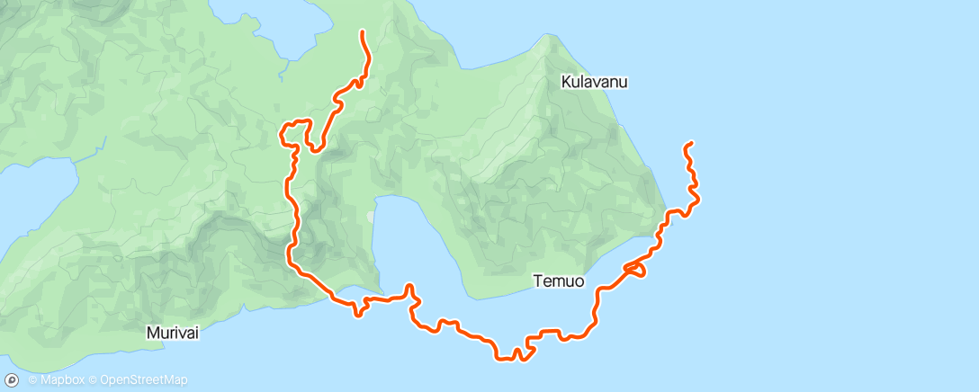 Map of the activity, Zwift - Endurance in Watopia