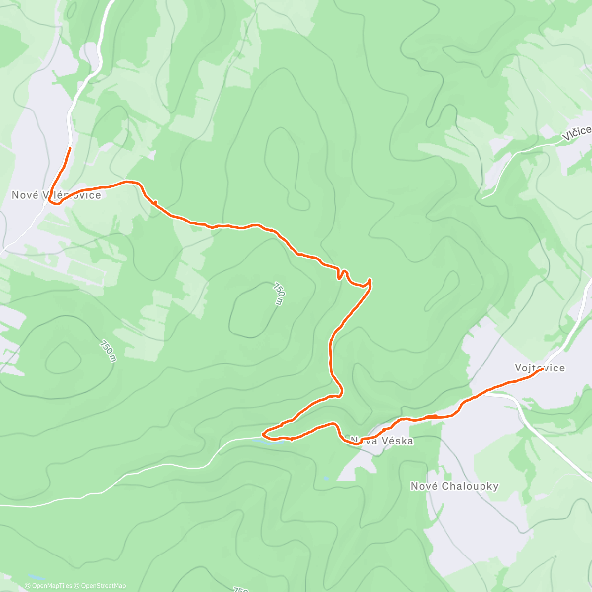 Map of the activity, Za návštěvy na návštěvu. Dvě matky, šest synů a pes.