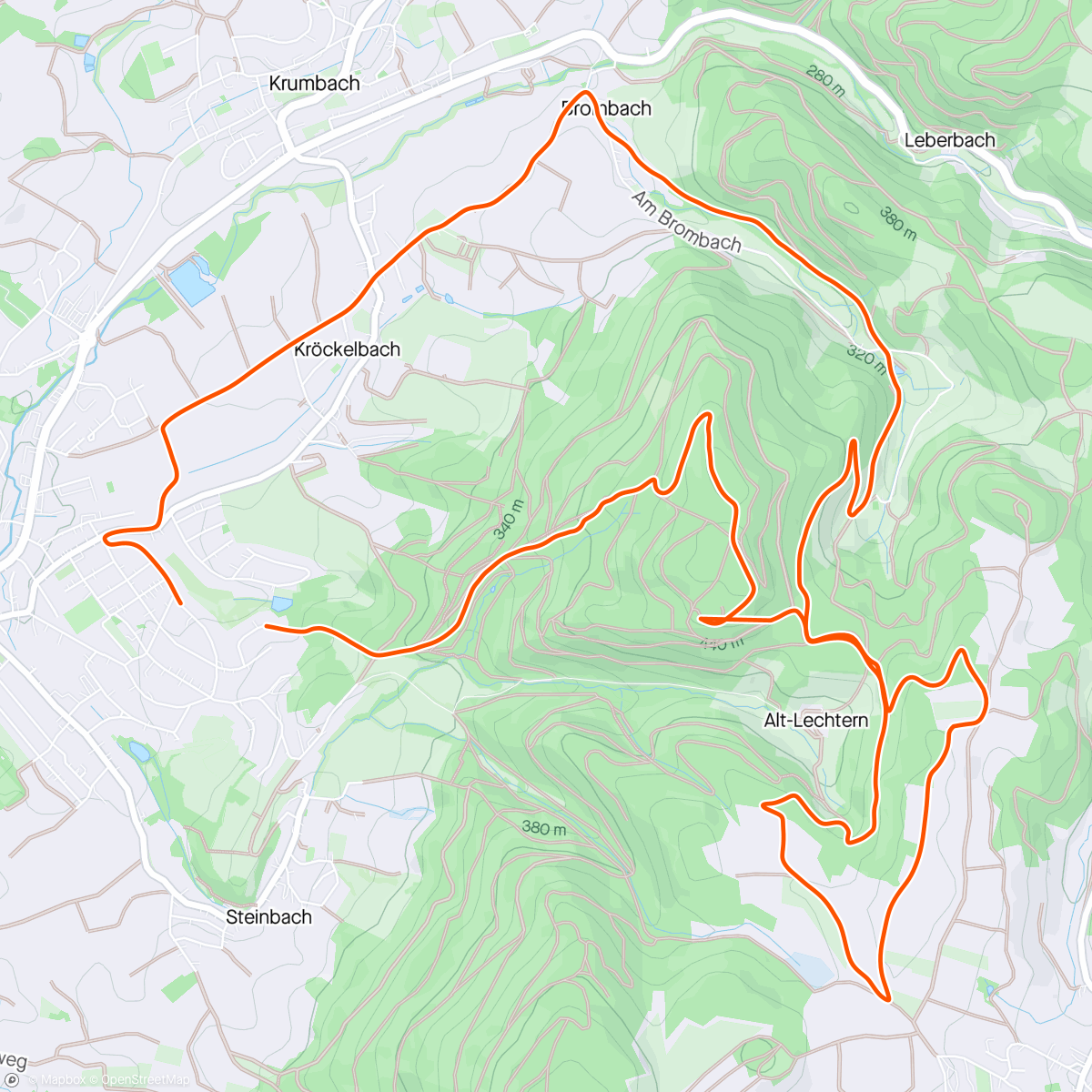 Map of the activity, Kleine Runde