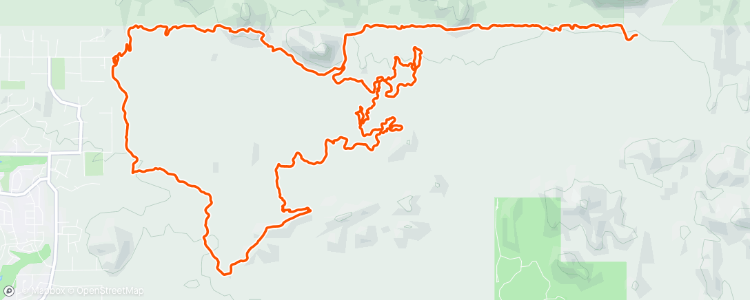 Map of the activity, Gold Canyon