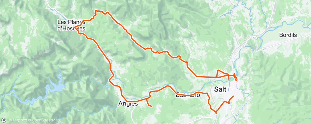 Map of the activity, Should be a crime to sweat so much