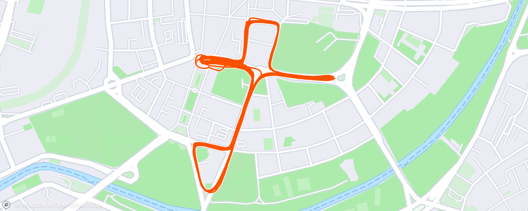 Map of the activity, Poli bike 24
