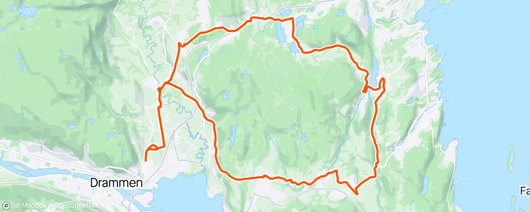 Map of the activity, GG-sesongåpning 👍