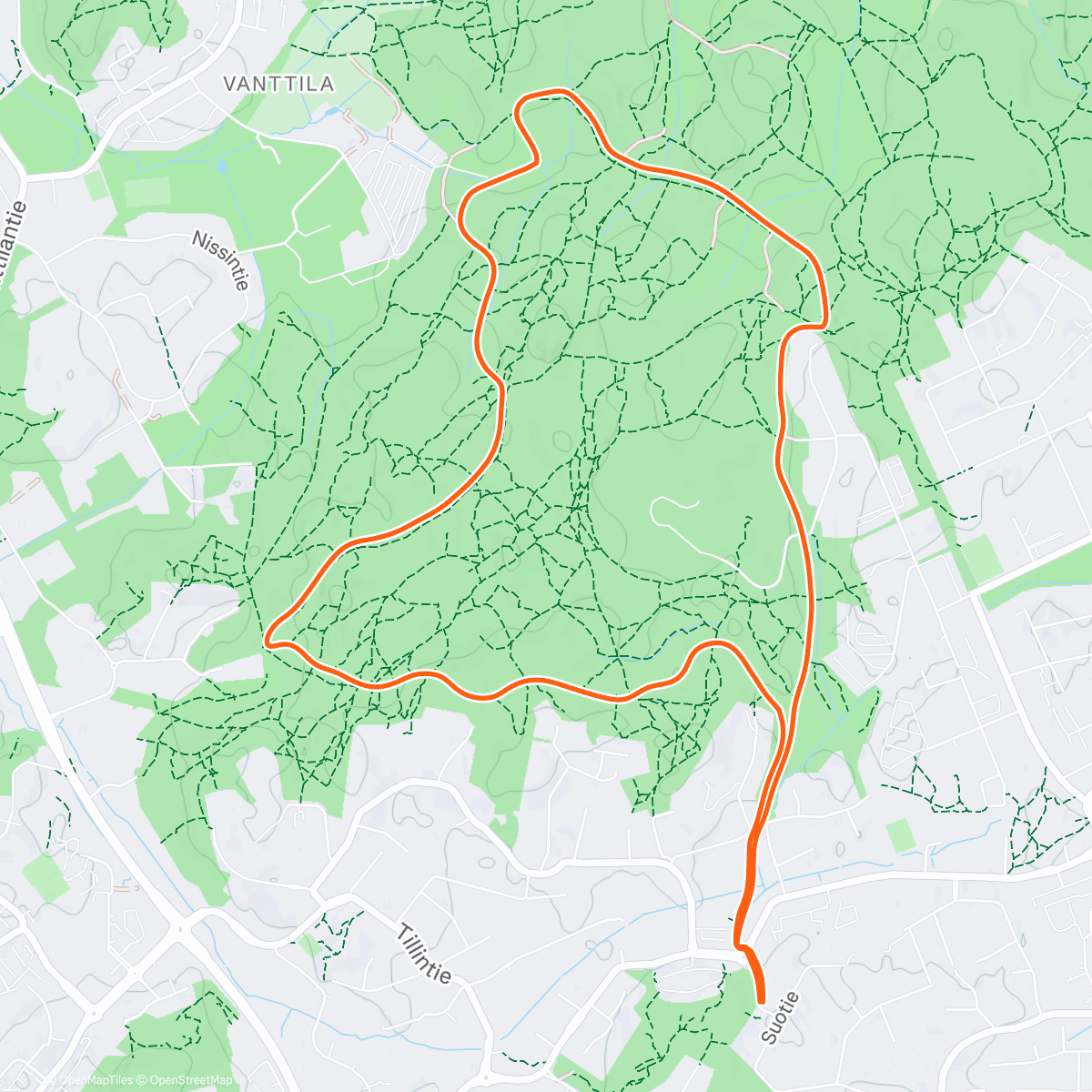 Карта физической активности (Evening Run with snow ❤️)