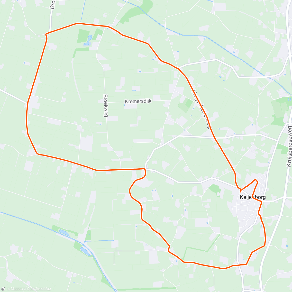 Map of the activity, Winderige weides