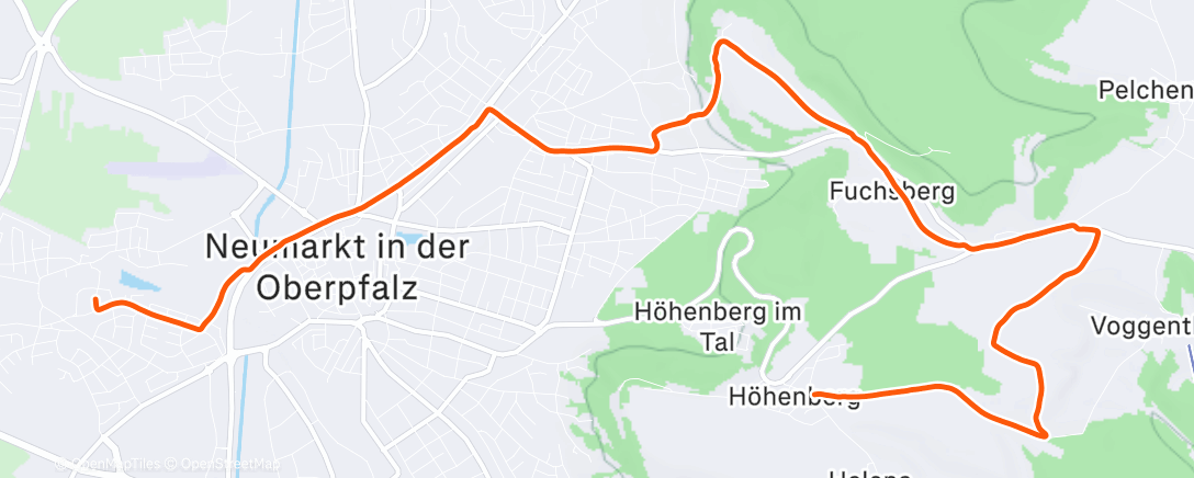 Карта физической активности (Höhenberg)