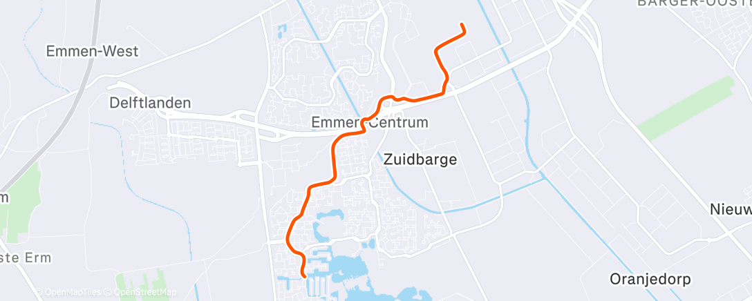 Map of the activity, Ochtendrit