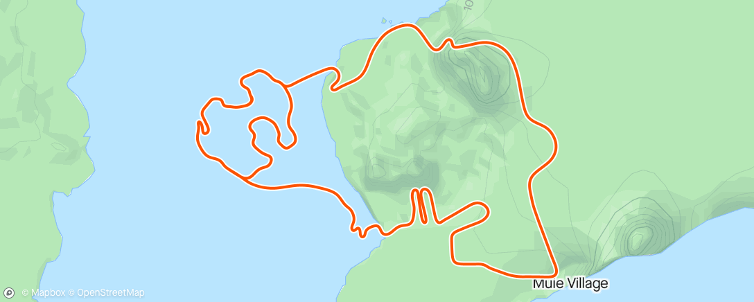 Map of the activity, Zwift - Pacer Group Ride: Volcano Flat in Watopia with Bernie