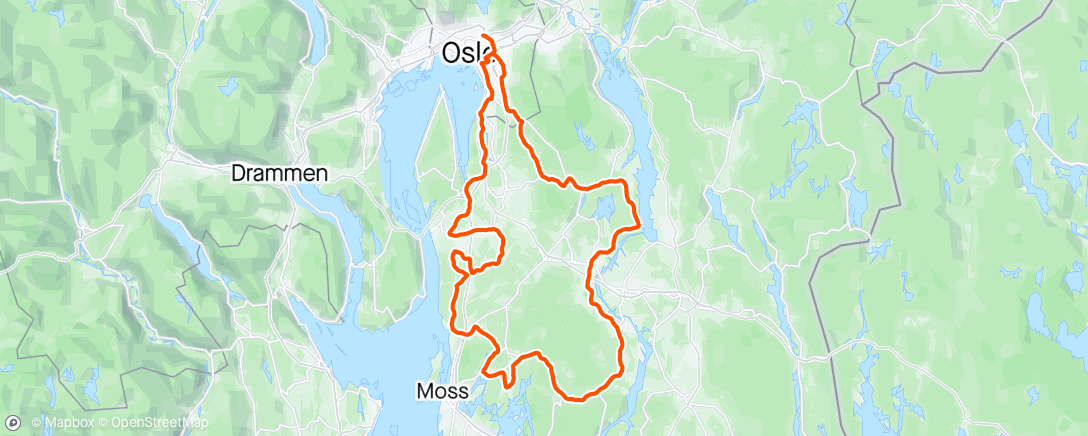 Map of the activity, Storeskive Søndag