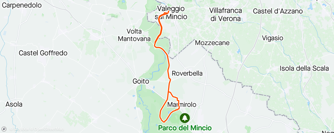 Map of the activity, A Borghetto