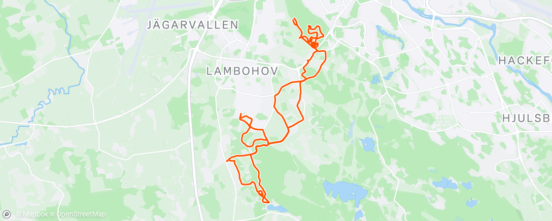 Map of the activity, Sur i benen, hittar inte, fattar inte min GPS