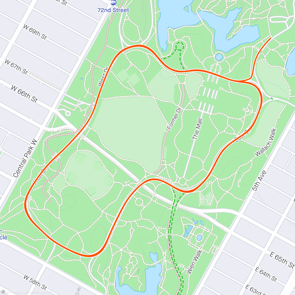 Map of the activity, Zwift - Race: Aussie Crit Crushers Race 2 (C) on LaGuardia Loop in New York