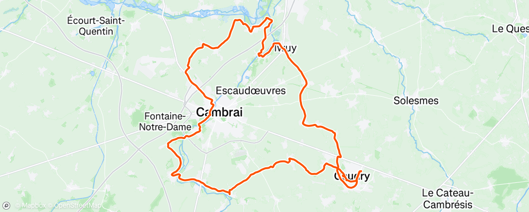 Map of the activity, Ali 1 - 0 le chien