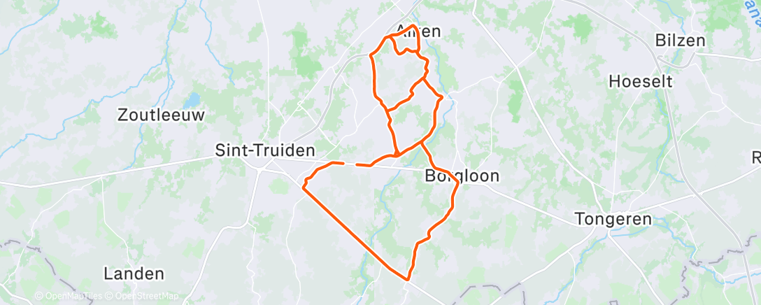 Карта физической активности (Ochtendrit)