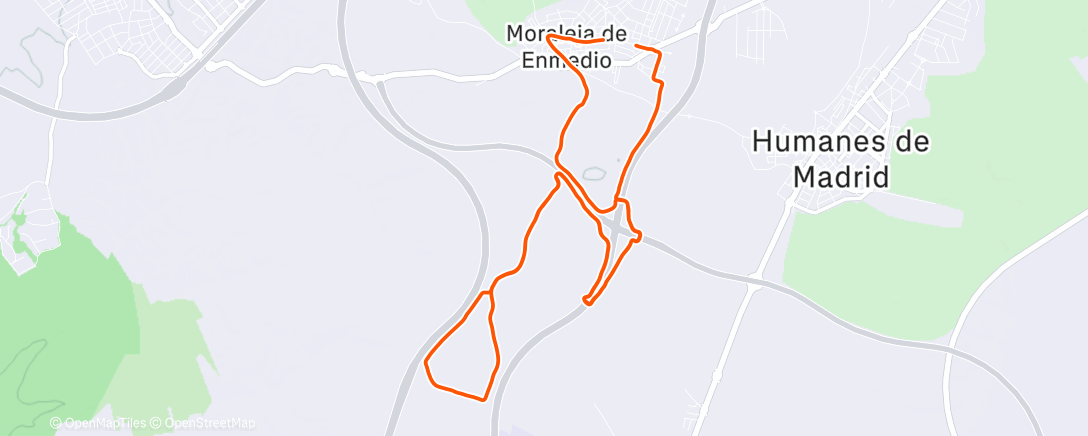 Map of the activity, Pavo relleno de barro