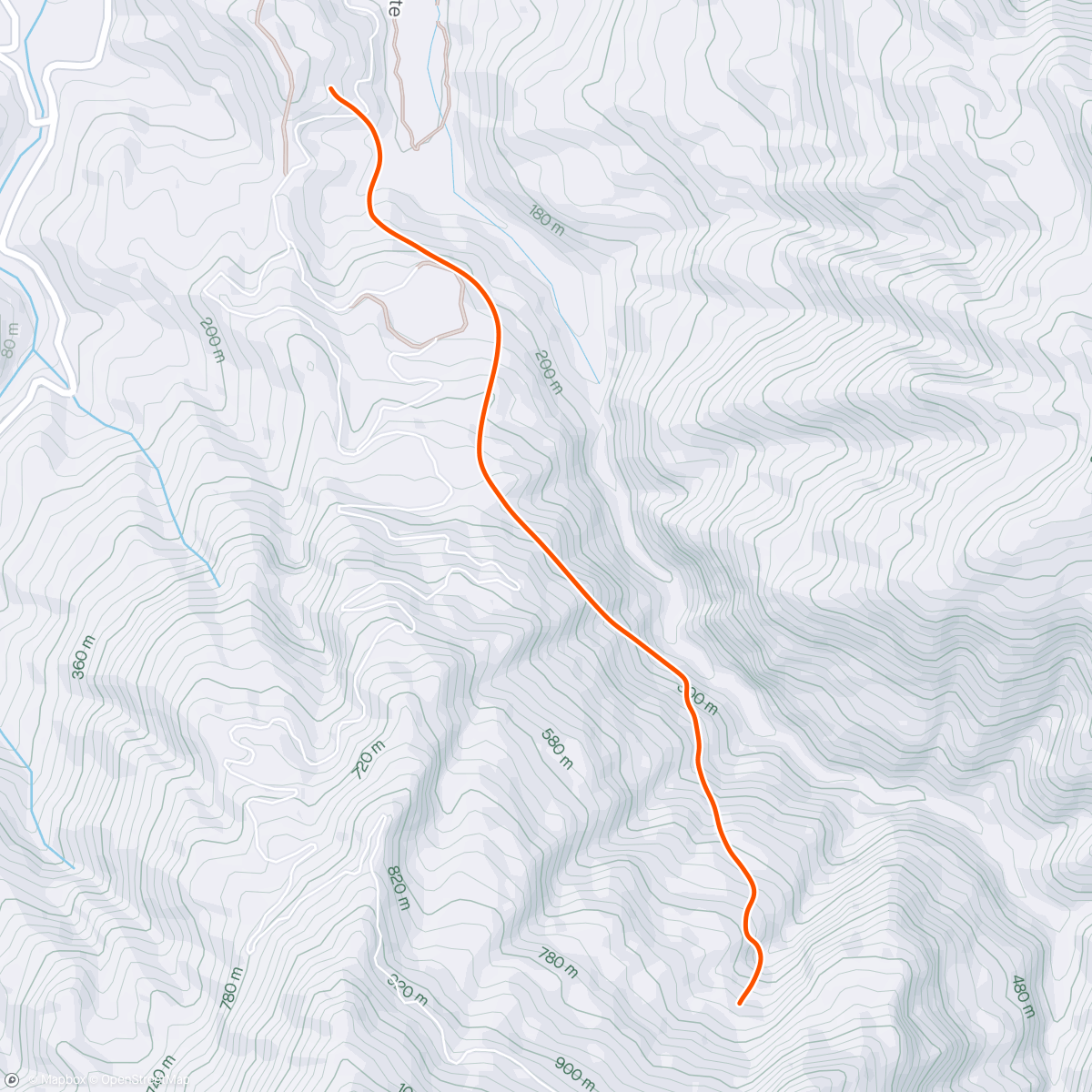 Map of the activity, 01/05/2024 reprise...Climb Portal - Mont Saint-Michel in France