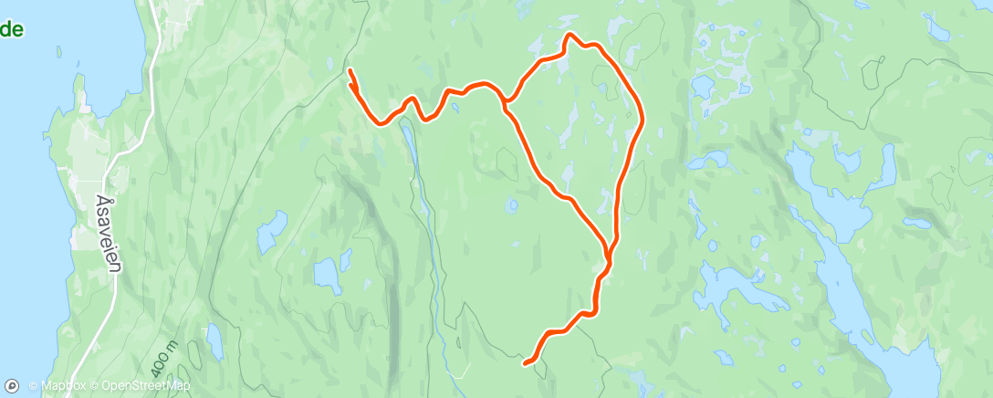 Map of the activity, Gyrihaugen-Løvlia og litt til🐕