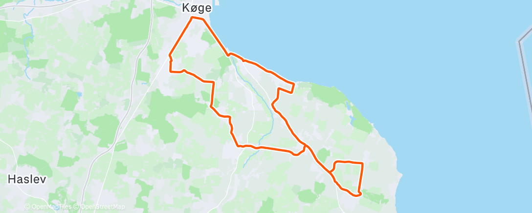 Карта физической активности (Afternoon Ride)