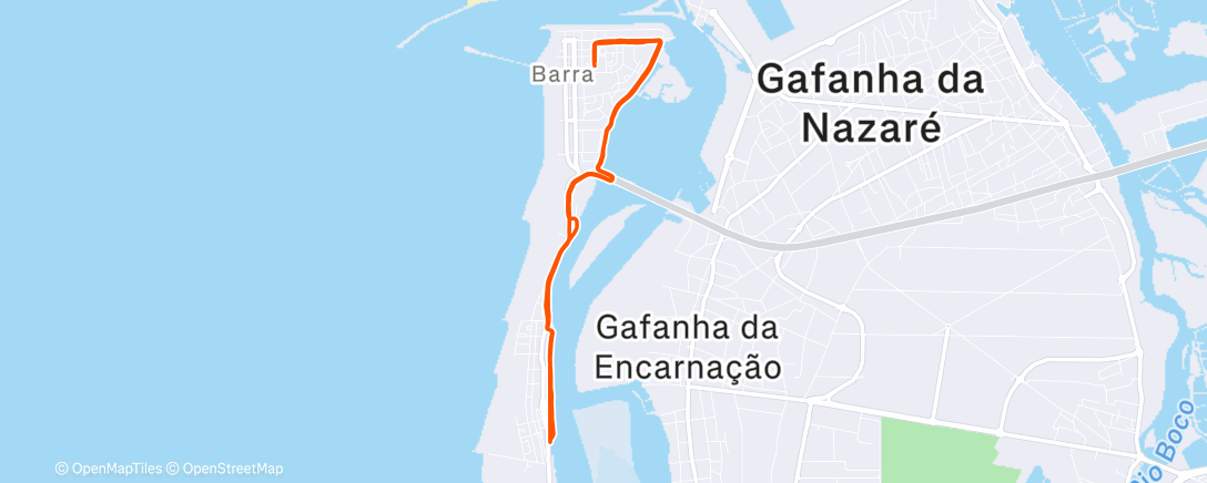 Карта физической активности (Lunch Run)