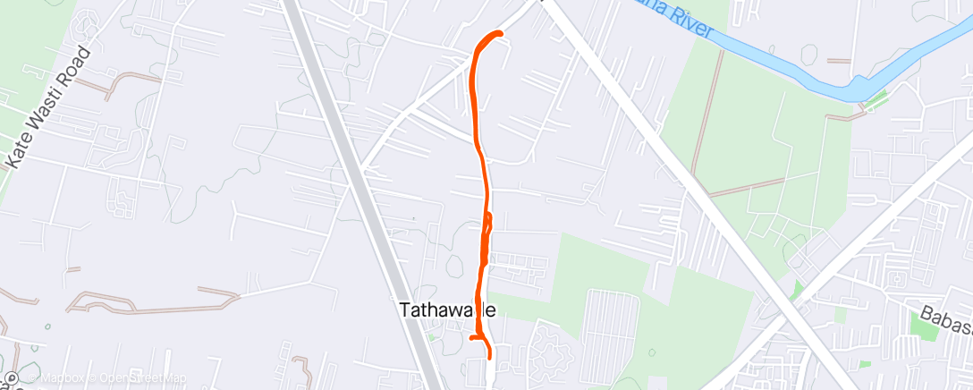 Map of the activity, 🌙 Night Walk