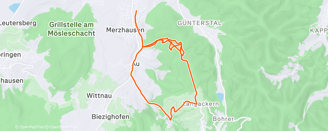 Map of the activity, Techniktraining mit dem Nachwuchs 🤙😎