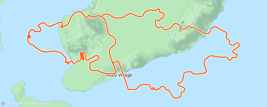 Map of the activity, Zwift - Group Ride: 3R True2 Steady Ride [2.0w/kg avg] (C) on Spiral into the Volcano in Watopia